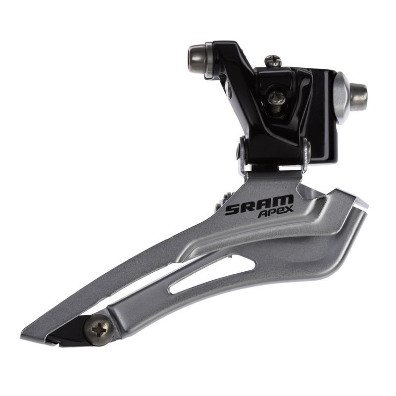 SRAM Braze-on Adapter - Wide Spacing 31.8mm Front Derailleur Mount For Road Bikes
