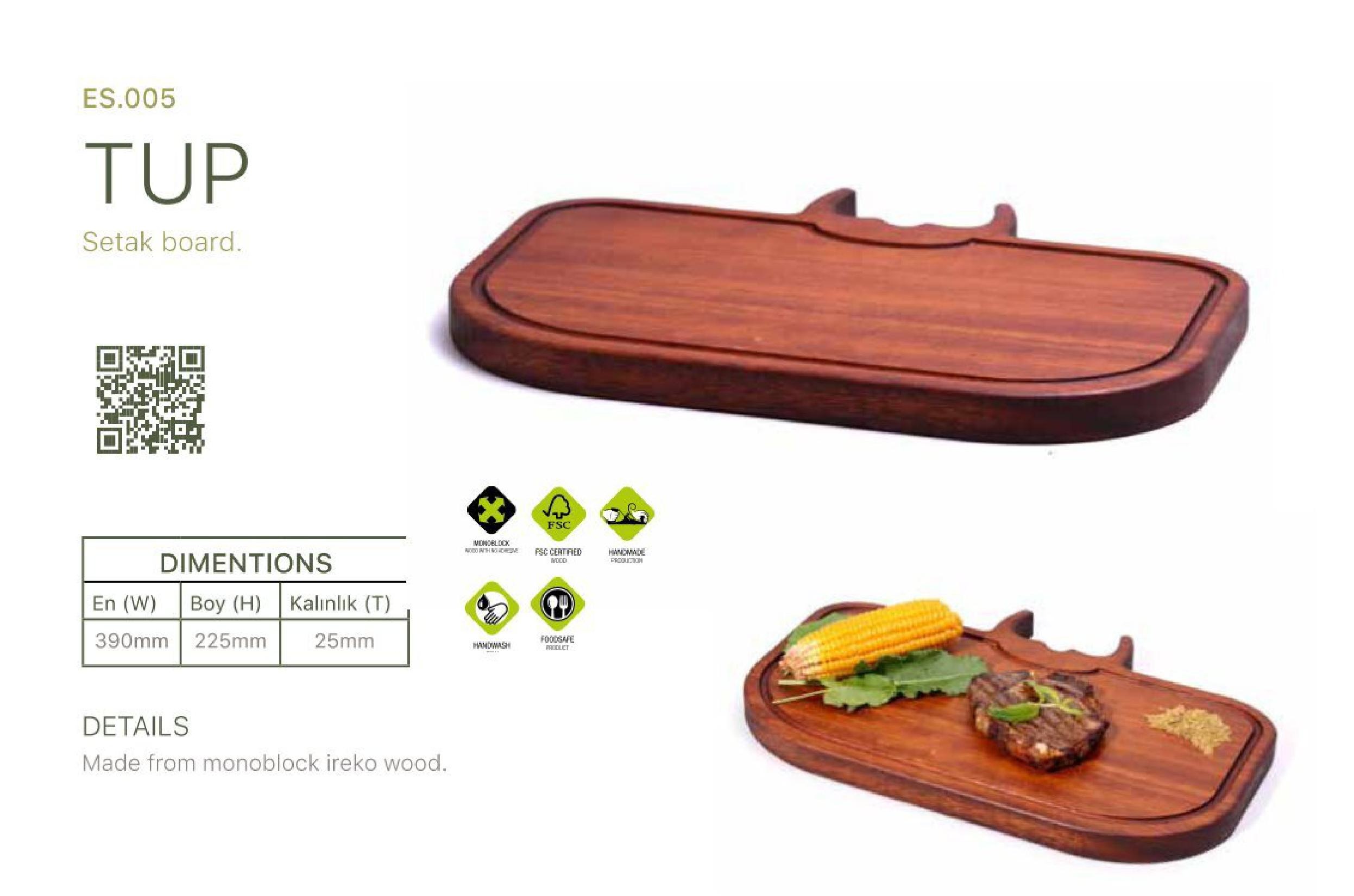 Iroko wood steak board, wooden meat serving platter, rustic steak tray, Tup grill presentation board, hardwood steak plate, BBQ wooden platter, elegant meat serving board, handcrafted Iroko board, grill house tray, durable steak platter, natural wood cutting board, wooden BBQ board, rustic dining tray, premium wood steak presentation