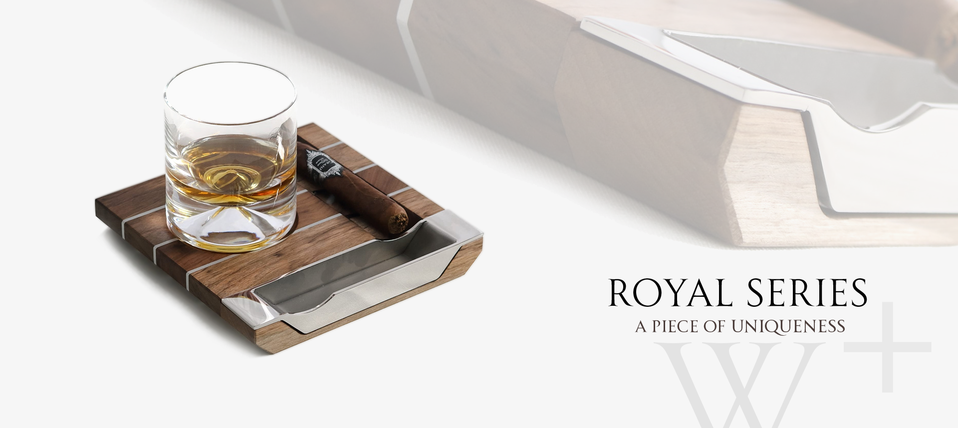 Whiskey and Cigar Set-Premium and Luxury Handcrafted Gift for Gentlemen, %100 Handmade