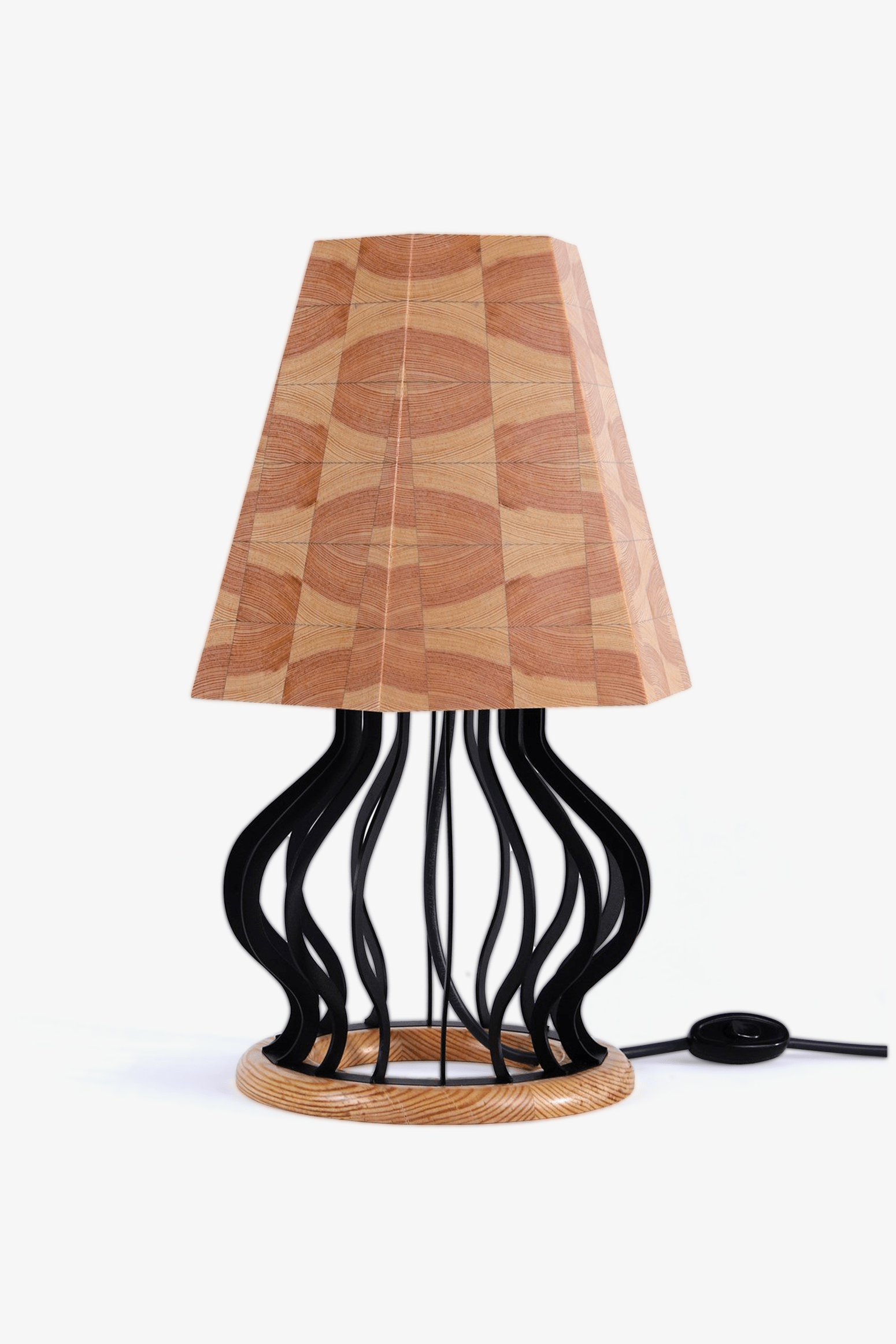 ANGEL - Wooden Table Lamp - Minimalist Bedside Lightwooden+DU004.01