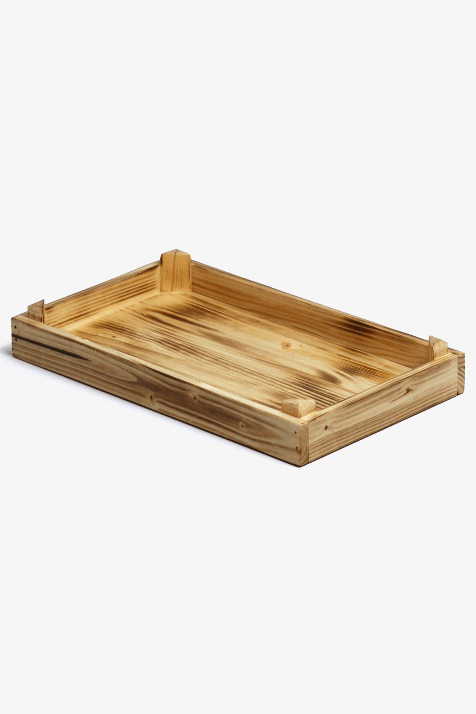 FRUIT - S Small Wooden Crate Tray - Rustic & Decorativewooden+BAS.008