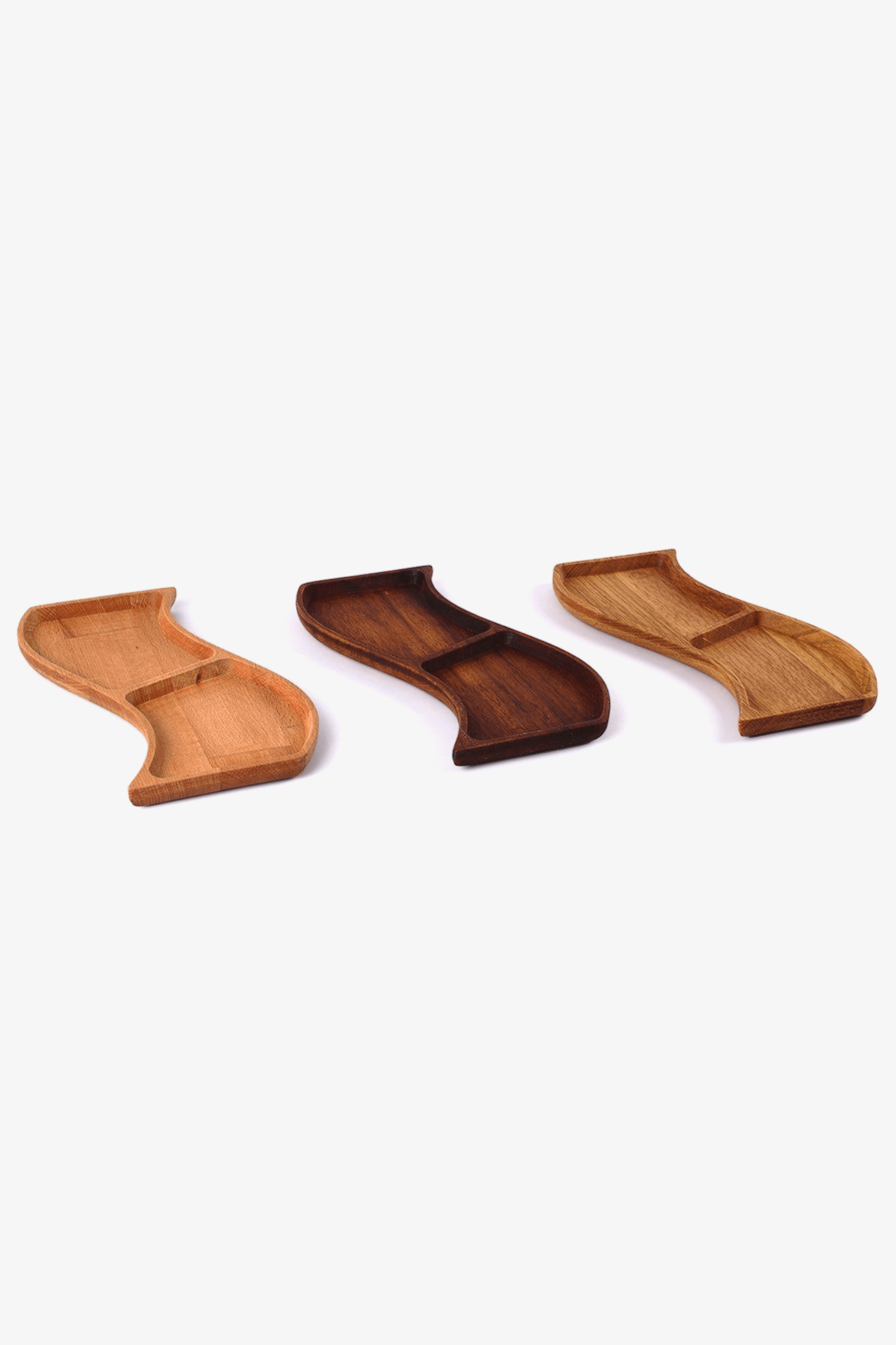 S-Type Multi-Purpose Wooden Serving Board - Elegant Curve Designwooden+BAS.005