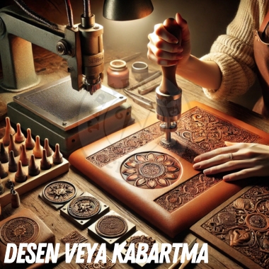 Deriye Desen veya Kabartma Nasıl Yapılır?