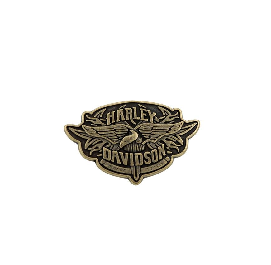 Harley Davidson Kartallı Kemer Tokası