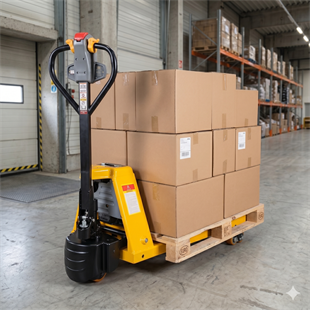 Rolwal 1.5 Ton Tam Akülü Transpalet 48V 15AH FP-TR-EPT15