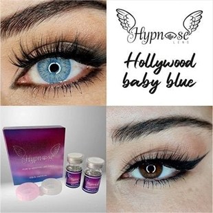 HYPNOSE 1 YILLIK LENSLER HOLLYWOOD BABY BLUE