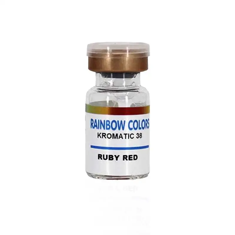 Rainbow Renk Körlüğü Lensi Ruby Red