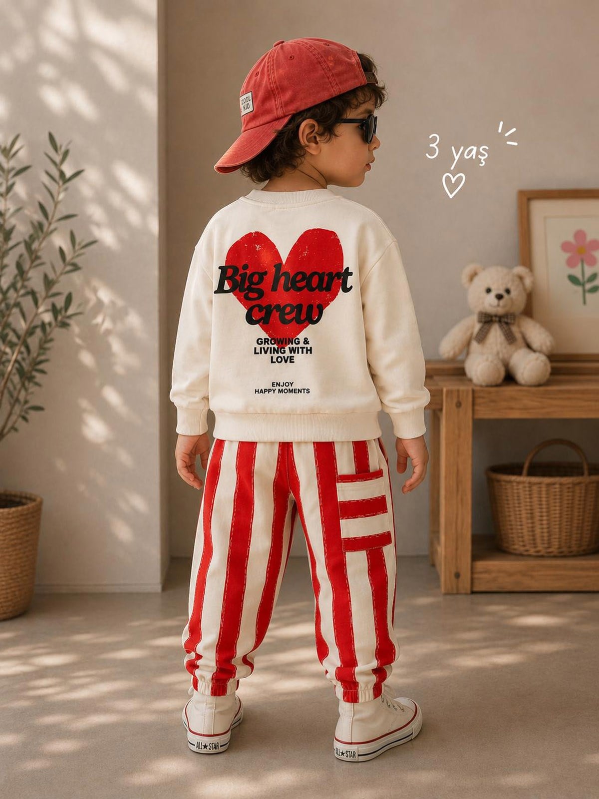 Big Heart Unısex Takım (2-8 yaş)