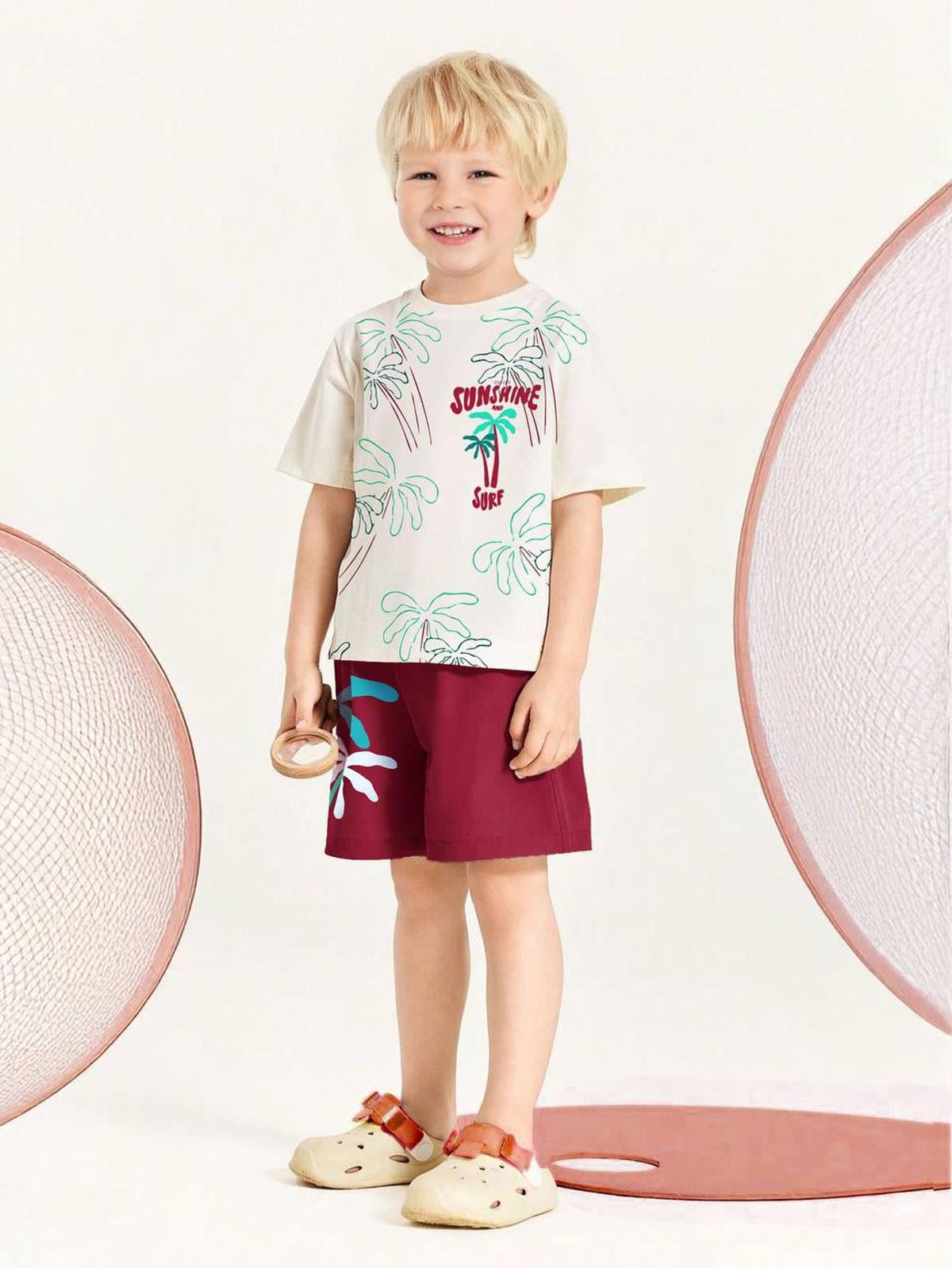 Erkek Şortlu İkili Takım (2-8 Yaş)