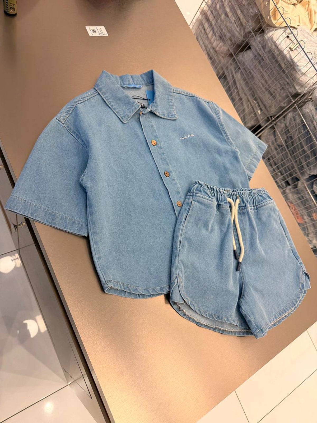 Laciel Denim Şortlu Takım (3-10 Yaş)