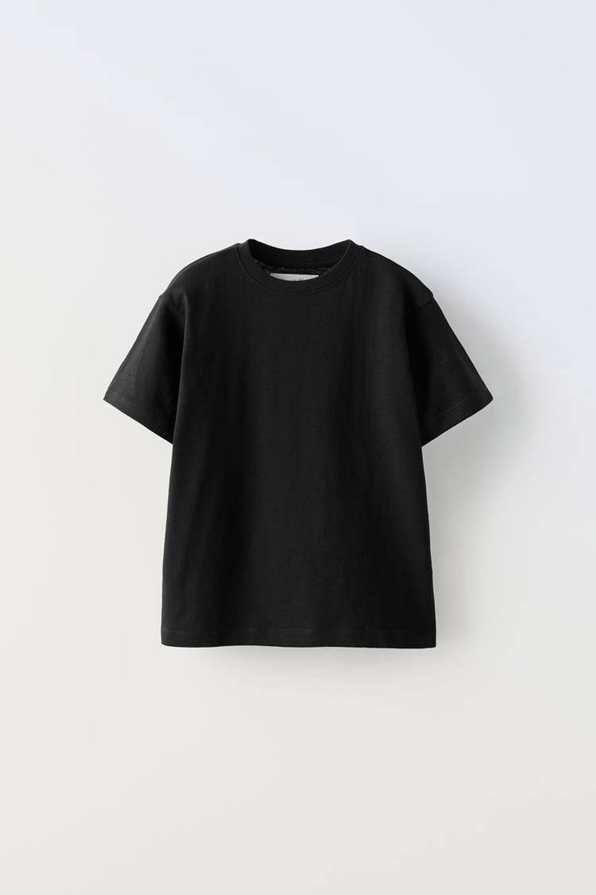 Laciel Pamuklu Kısa Kol Tshirt Siyah (2-7Yaş)