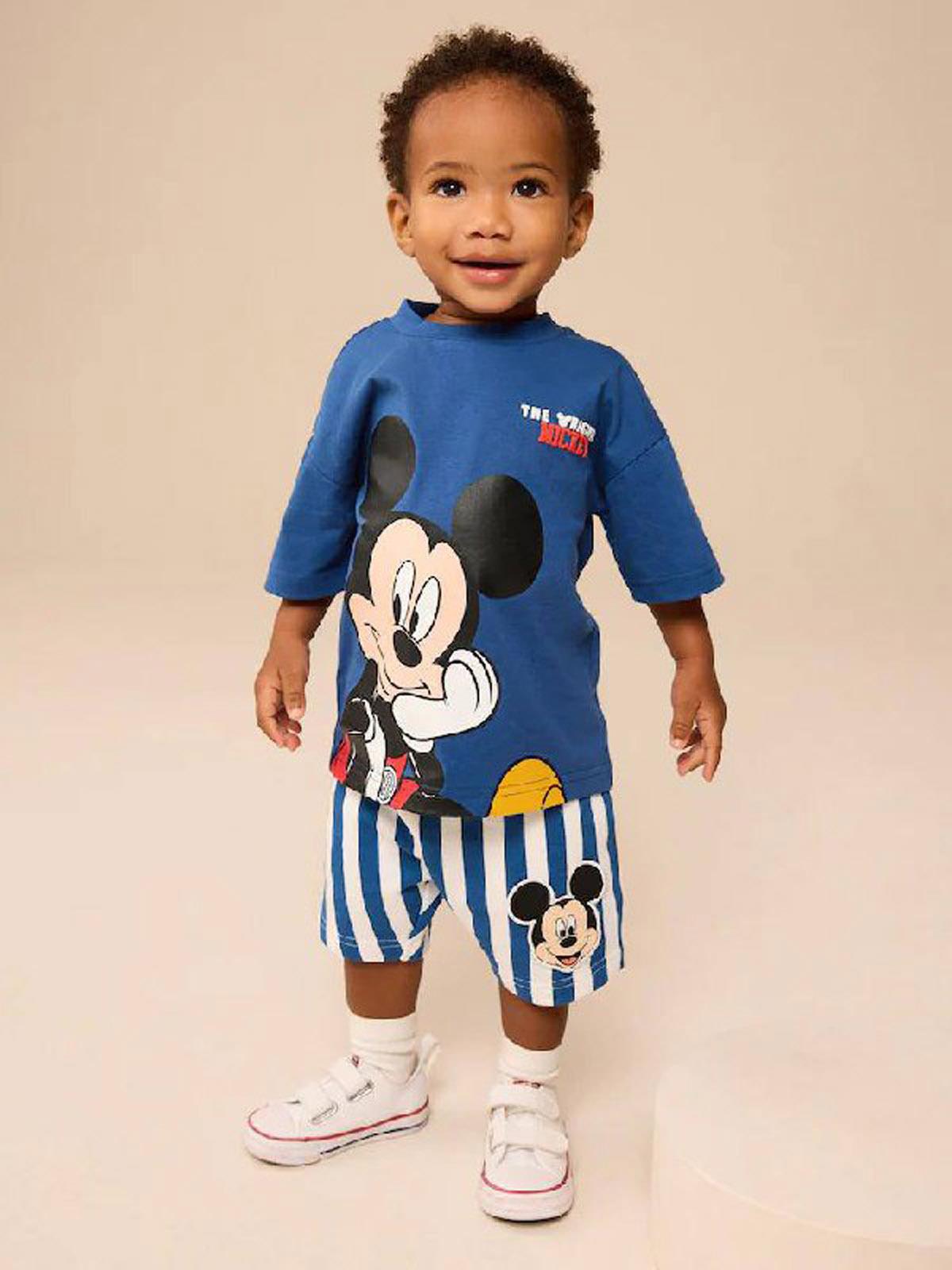 Mickey Basklı İkili Takım (2-8 Yaş)