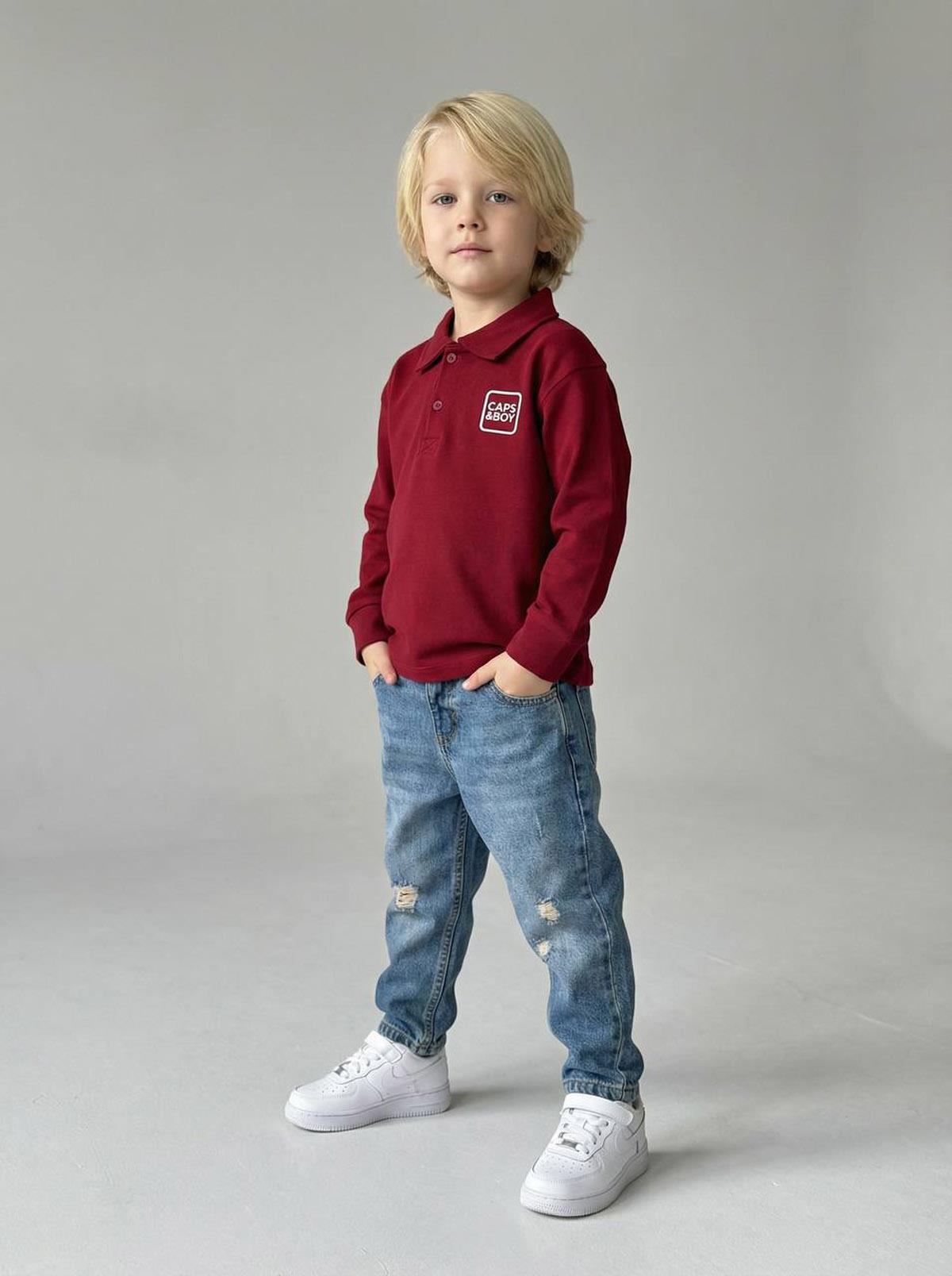 Polo Yaka Sweat Jean İkili Takım (3-10Yaş)