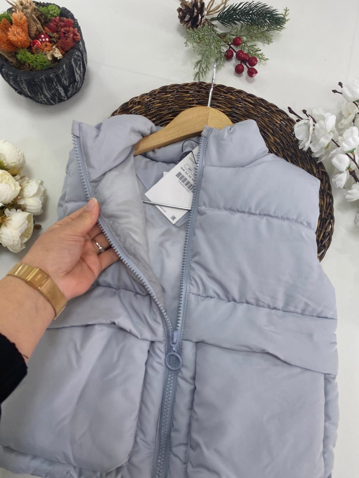 Şişme Yelek Gri (2-7 Yaş)