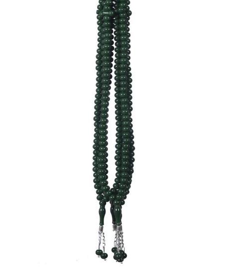 10 mm 99lu 1.Kalite Tesbih Yesil 10 Adet