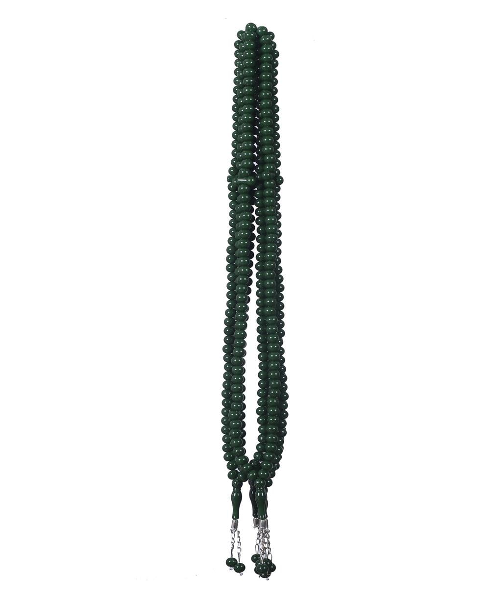 10 mm 99lu 1.Kalite Tesbih Yesil 10 Adet