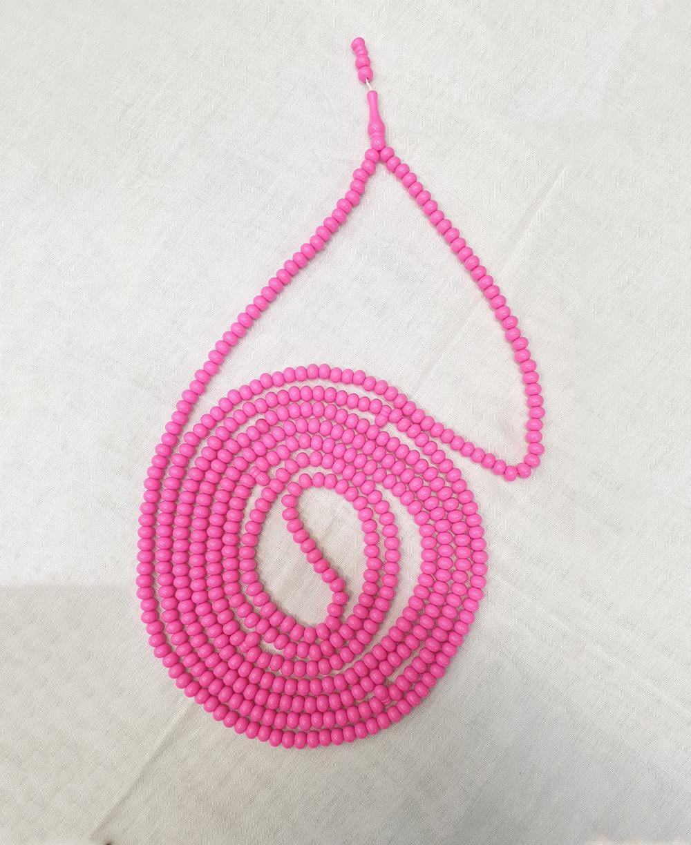 500lik 10 mm Zikir Tesbihi Pembe