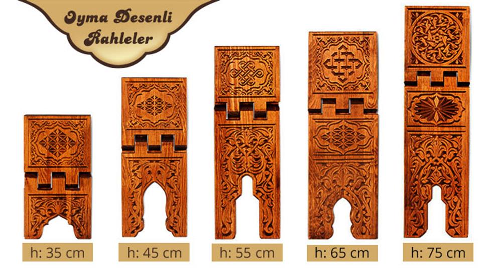 Ahşap Rahle (Oyma - Küçük)