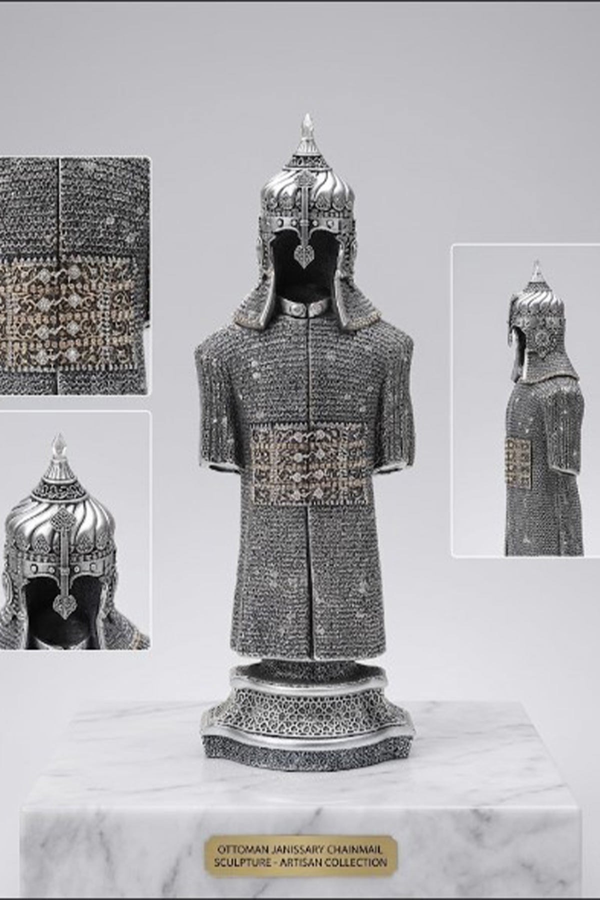 Gümüş Biblo Zırh Büyük Boy