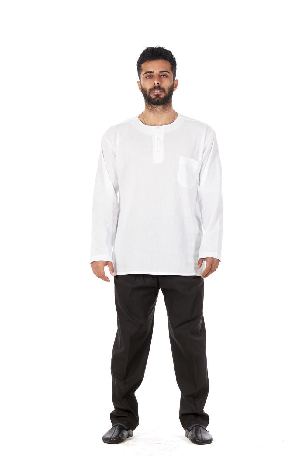 Keten Yarım Şalvar Pantolon Çınar Siyah - No:5955