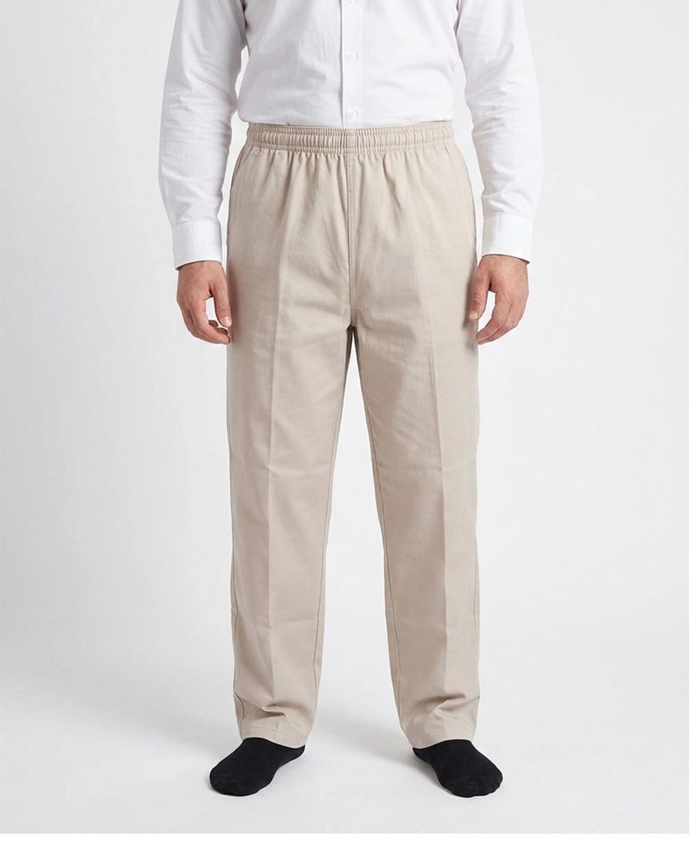 Keten Yarım Şalvar Pantolon - No:5968