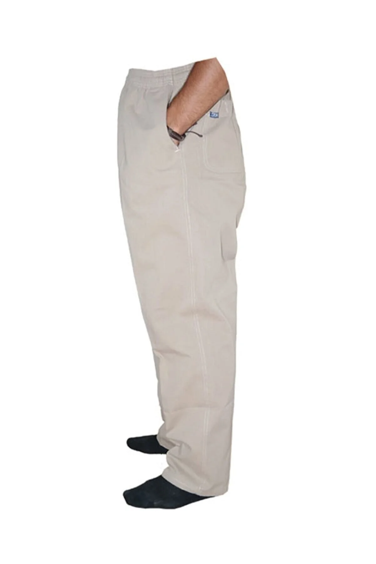 Keten Yarım Şalvar Pantolon - No:5975