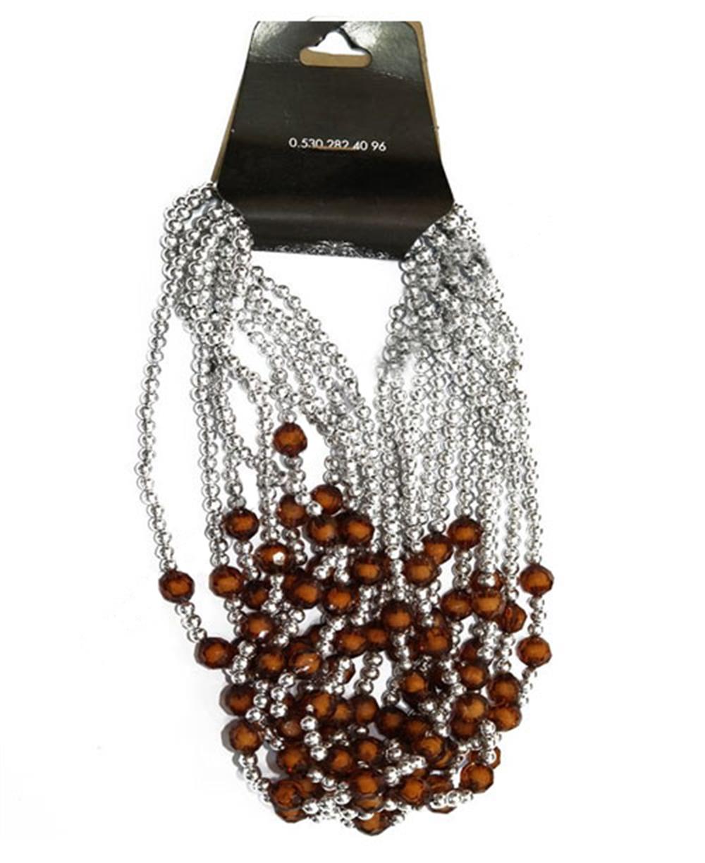 Kolye Renkli Taşlı No:1 - 10adet