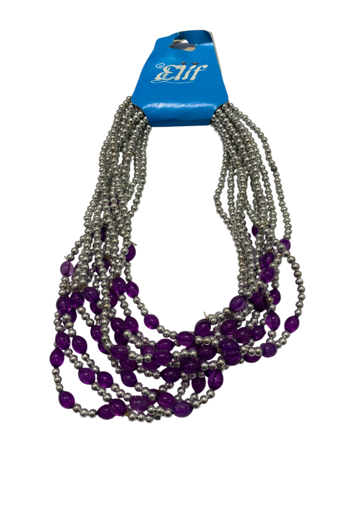 Kolye Renkli Taşlı No:9 - 10adet