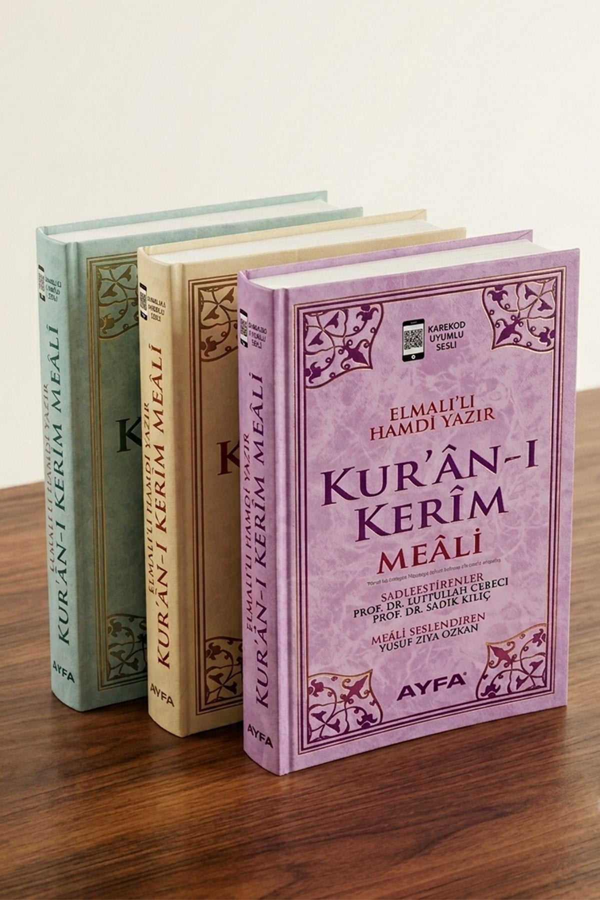 Kuranı Kerim Metinsiz İki Renk Meal - Cep Boy