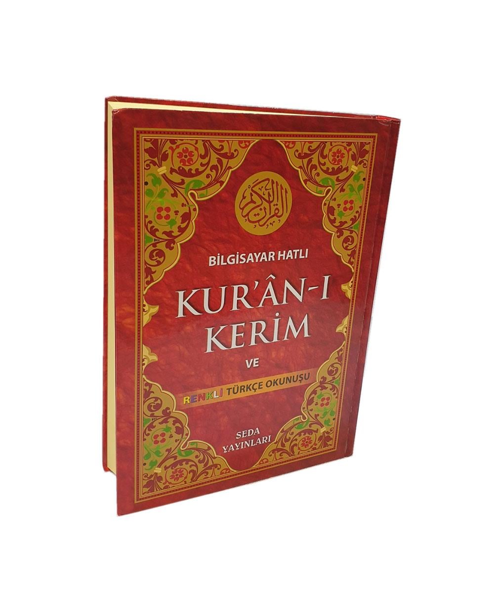 Kuranı Kerim Türkçe Okunuşlu - Renkli Rahle Boy