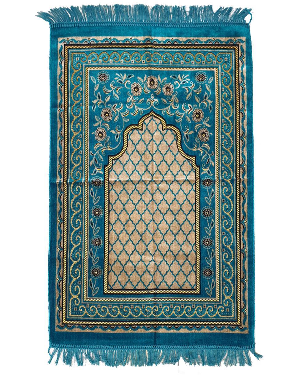 Mihraplı Şpinger Seccade Lacivert 