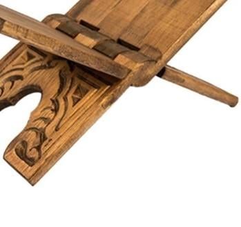 Selçuklu Oymalı Ahşap Rahle (Mini)