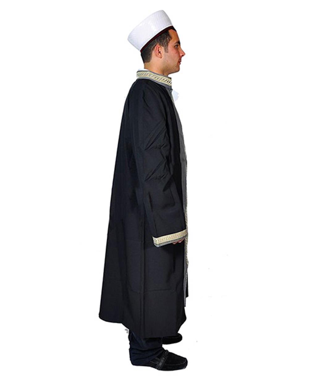 Sırmalı Çınar Cübbe - Siyah