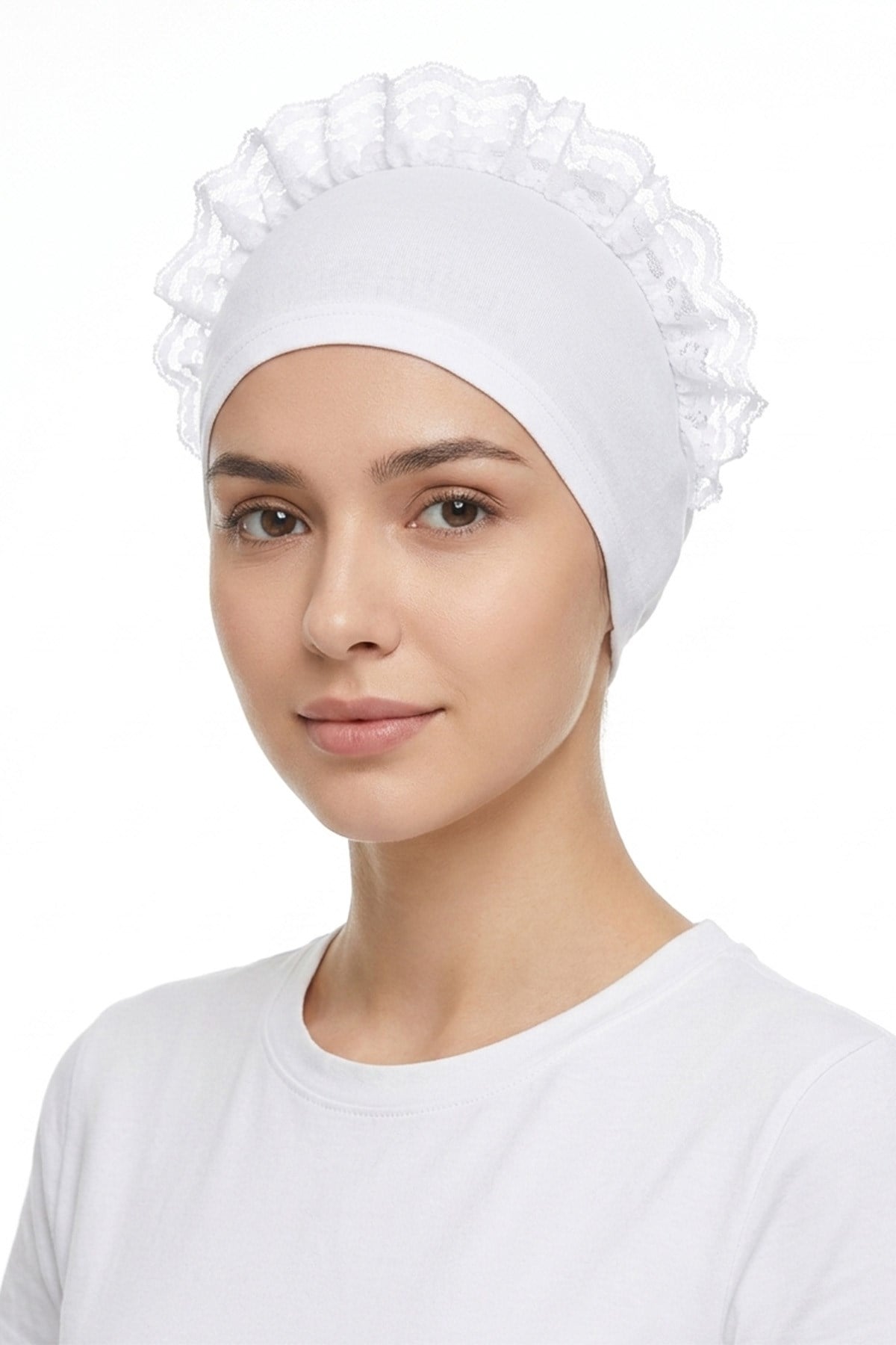 Topuz Bone Beyaz
