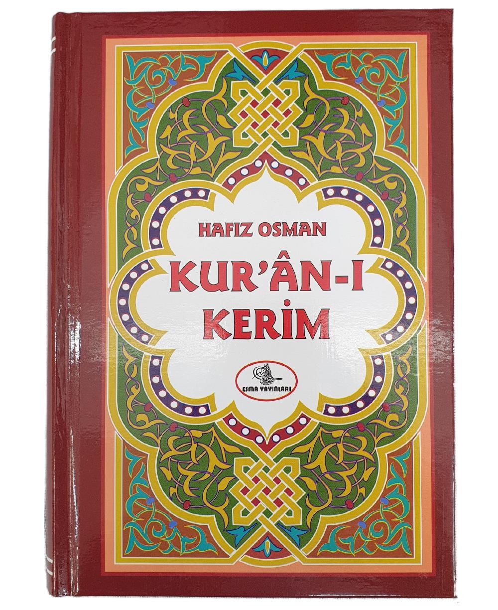 Türkçe Okunuşlu Bordo Kuranı Kerim - Hafız Osman 2.Hamur