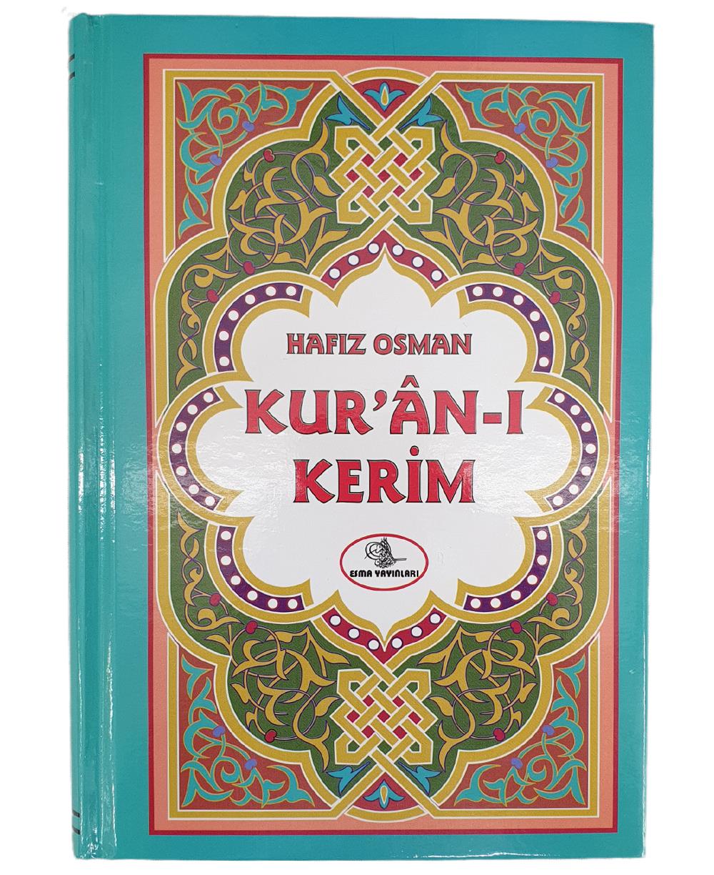 Türkçe Okunuşlu Mavi Kuranı Kerim - Hafız Osman 2.Hamur