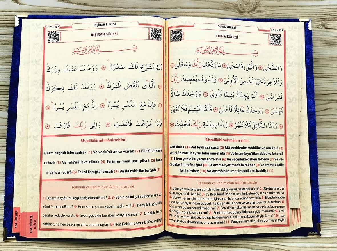 Vav Kapaklı Yasin Açık Mavi - 10 Adet