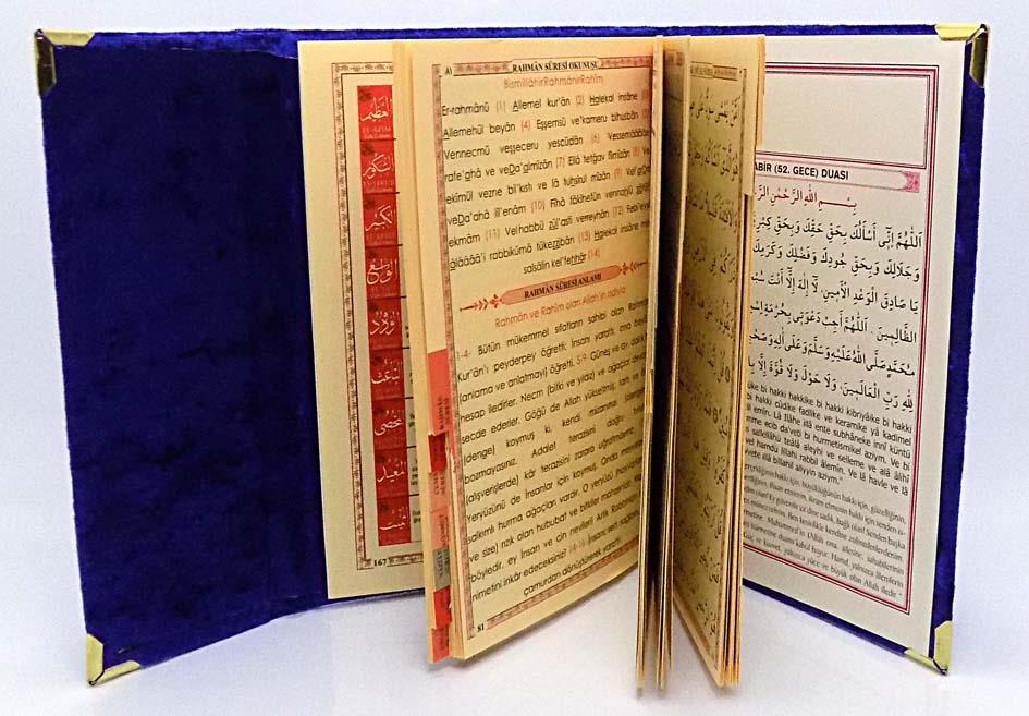 Vav Kapaklı Yasin Saks Mavisi - 10 Adet
