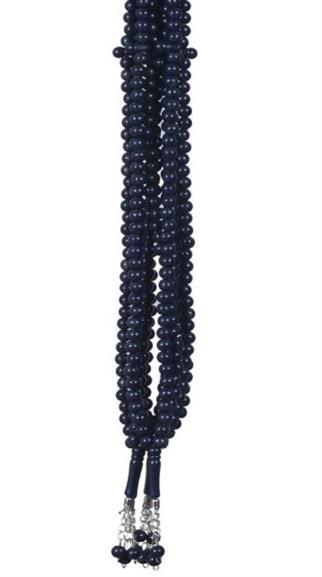 10 mm 99lu 1.Kalite Tesbih Siyah 10 Adet 