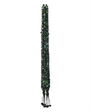 10 mm 99lu 1.Kalite Tesbih Koyu Yesil 10 Adet