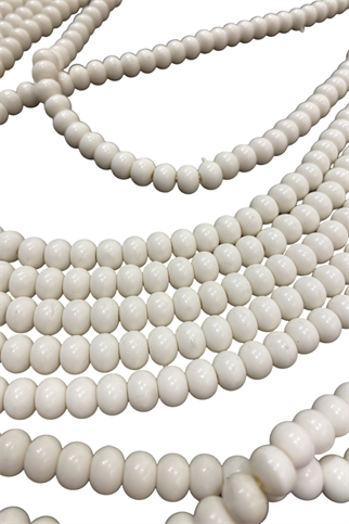 1000lik 10 mm Tesbihi Beyaz