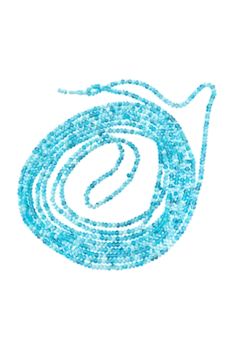 1000lik 10 mm Zikir Tesbihi Şeffaf Mavi