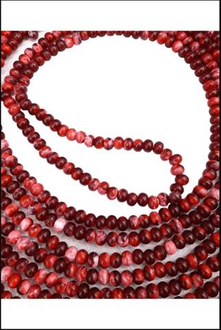 500lik 10 mm Zikir Tesbihi Bordo ve Kırmızı