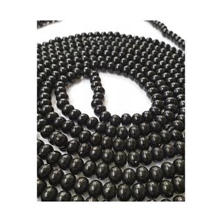 500lik 10 mm Zikir Tesbihi Canlı Siyah