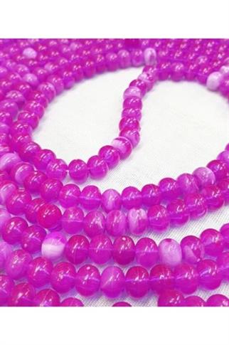 500lik 10 mm Zikir Tesbihi Fuşya