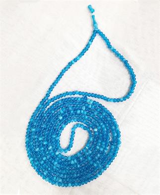 500lik 10 mm Zikir Tesbihi Janjanlı Mavi