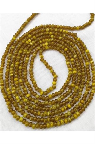 500lik 10 mm Zikir Tesbihi Kehribar Rengi