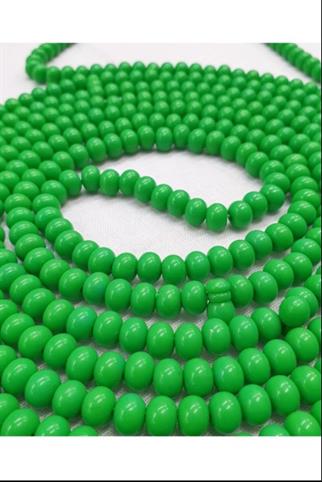 500lik 10 mm Zikir Tesbihi Mat Yeşil