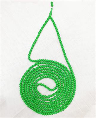 500lik 10 mm Zikir Tesbihi Mat Yeşil