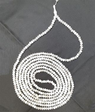 500lik 10 mm Zikir Tesbihi Şeffaf Beyaz